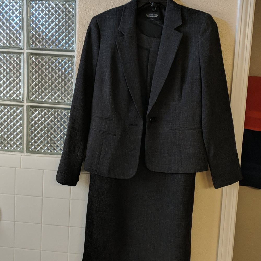 Black Label 2 piece dress and jacket set
